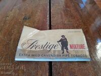 Old pack of Prestige tobacco