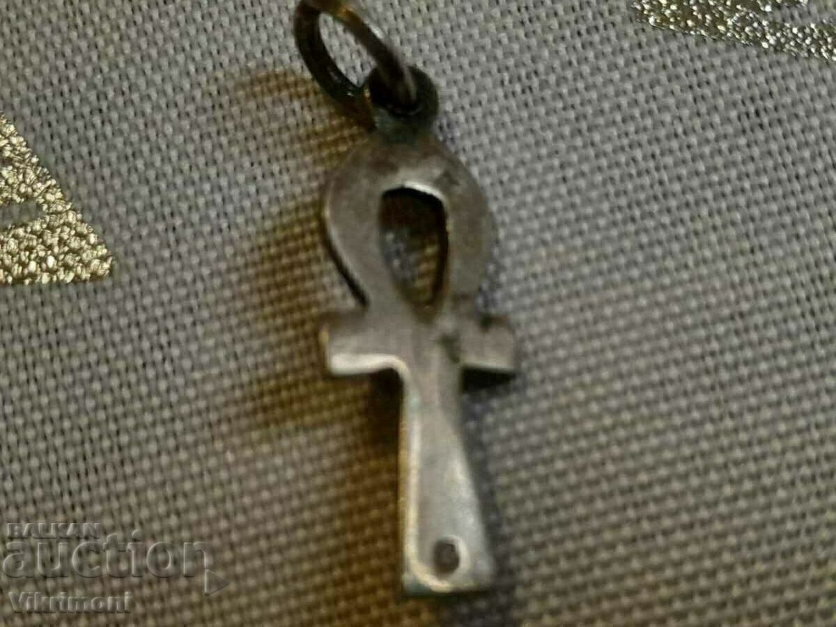 Ankh vechi, argint, email, Egipt, cruce - 5 Ankh vechi, argint, email, Egipt, cruce - 5