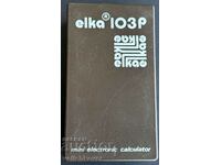 36306 Box Bulgarian Calculator electronic ELKA IO3P
