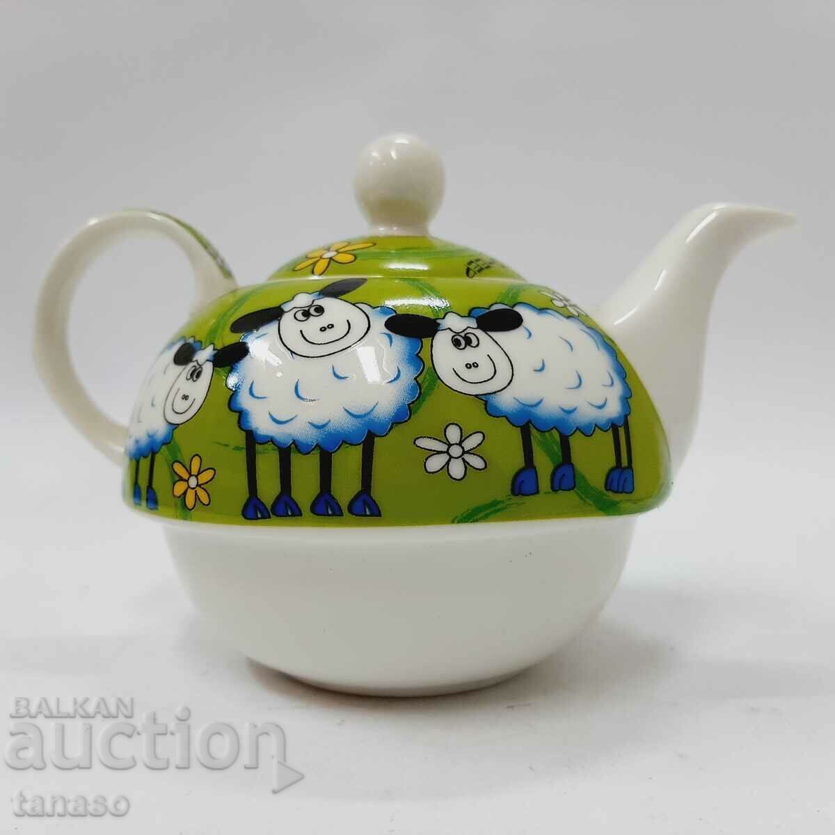 Delivery of Wisen porcelain teapot, Germany(7.4)