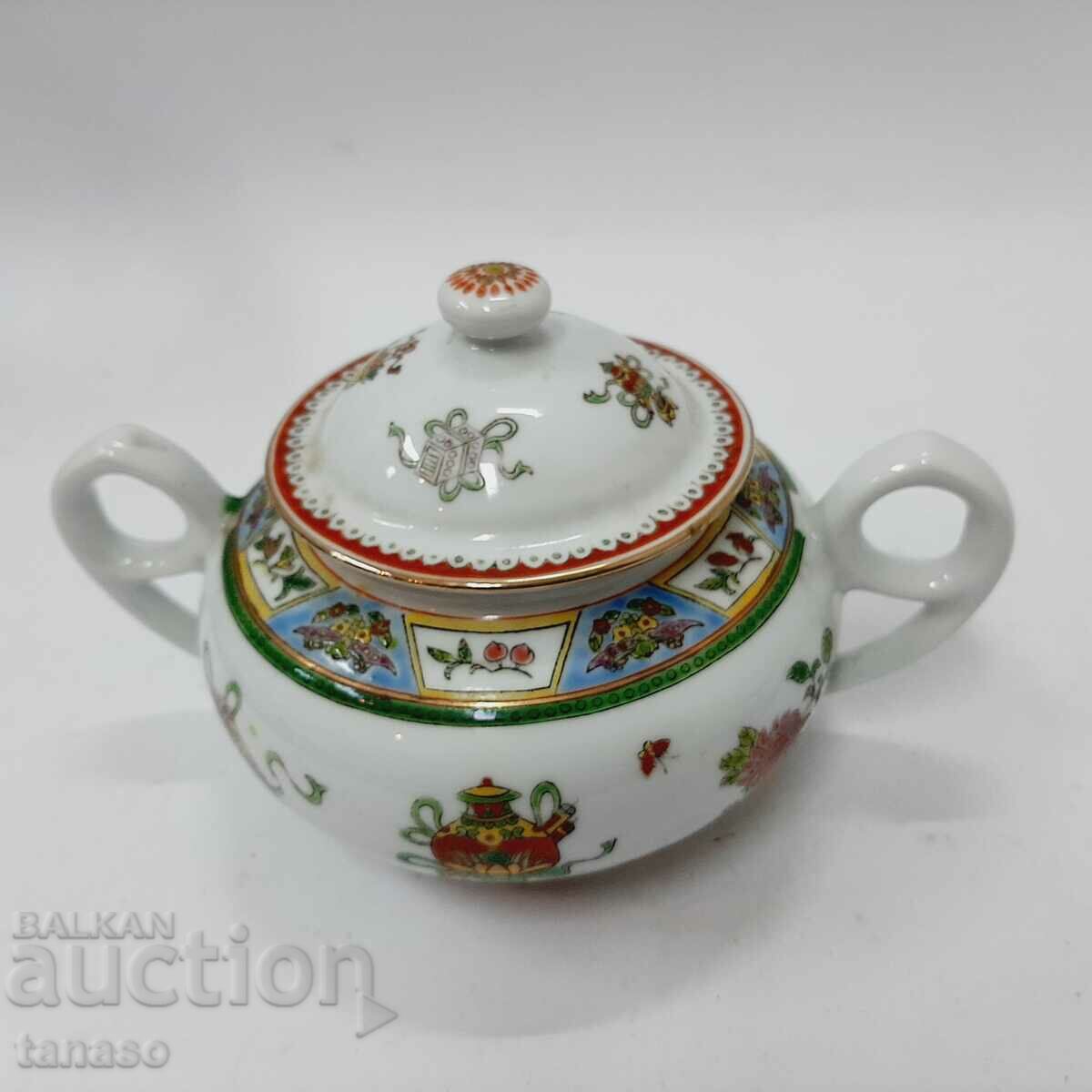 Παλιό κινέζικο πορσελάνινο μπολ ζάχαρης (7.4) - 5 Παλιό κινέζικο πορσελάνινο μπολ ζάχαρης (7.4) - 5