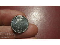 Канада 10 цента Юбилейни 2001 год