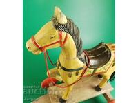 Toy horse wooden horse