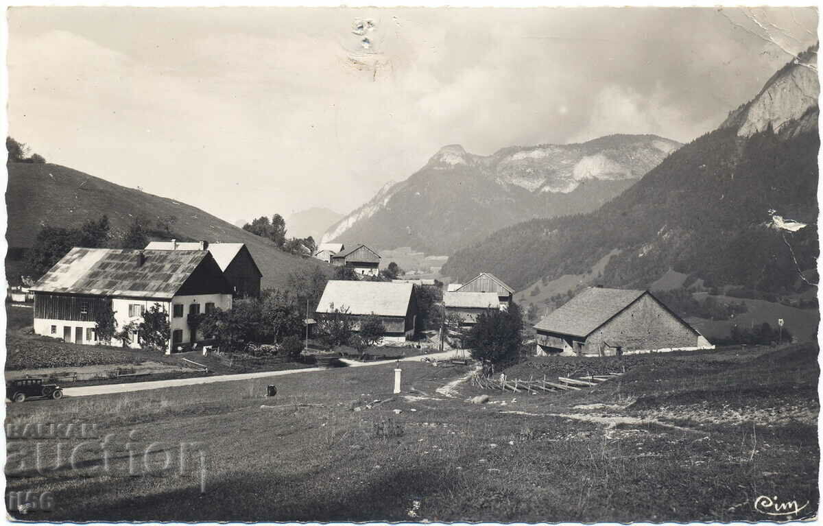 PK - Franța - Haute-Savoie - Bellevue - sat - 1953