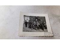 Снимка Пловдивъ Офицери и войници на Панаира 1938