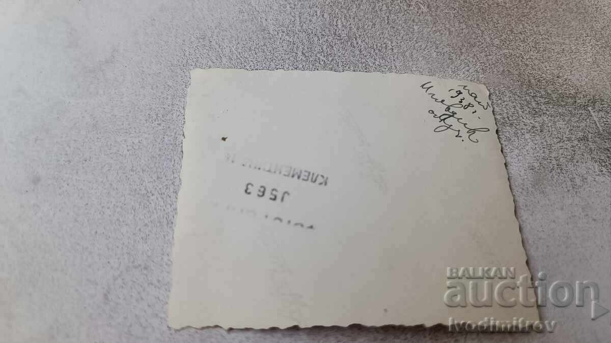 Photo Plovdiv Officers and soldiers in front of iron. wagon 1938 with price 2.35 BGN | € 1.20 Photo Plovdiv Officers and soldiers in front of iron. wagon 1938 with price 2.35 BGN | € 1.20