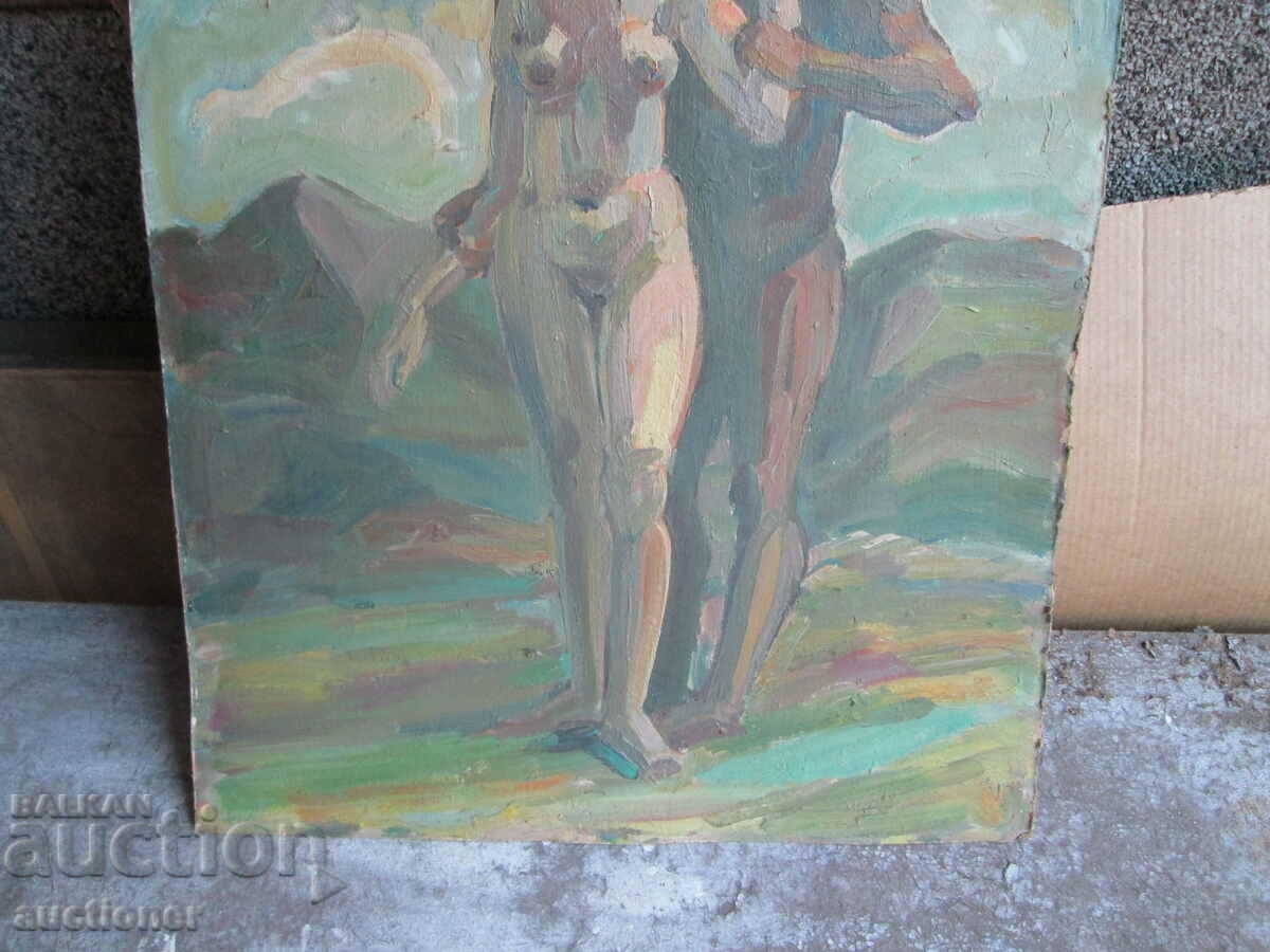 Delivery of OIL PAINTING ON CARDBOARD ATANAS IVANCHEV Delivery of OIL PAINTING ON CARDBOARD ATANAS IVANCHEV