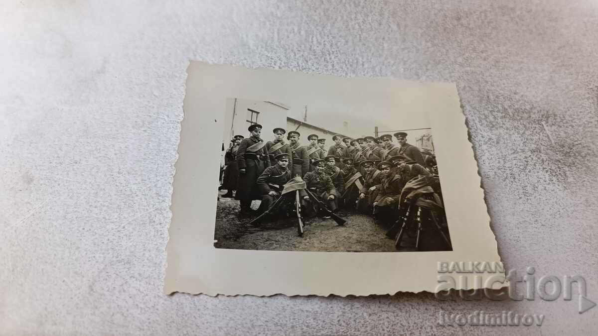 Снимка София Княжево Офицери и войници на първи поход 1938