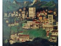 Ζωγραφική, "Άποψη από το Smolyan", τέχνη. PI, 1956