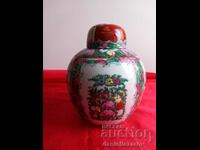 Old Chinese Urn, Ginger Jar, ,Vase MARKED!