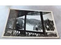 Postcard Vasil Kolarov Resort Winter view 1962