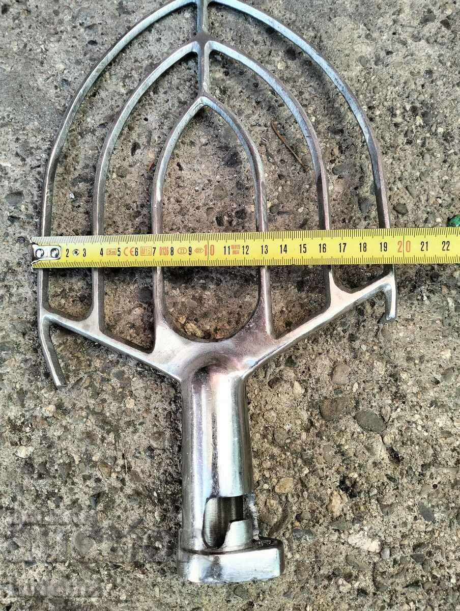 Auction Old soup stirrer for a planetary mixer Auction Old soup stirrer for a planetary mixer