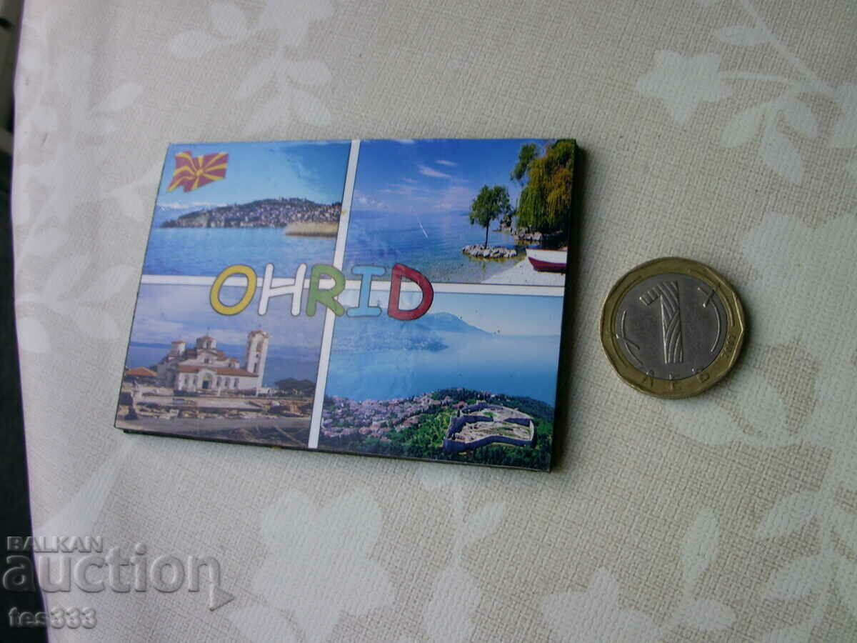 Magnet pentru frigider Ohrid cu preț € 1.02 | 1.99 BGN Magnet pentru frigider Ohrid cu preț € 1.02 | 1.99 BGN