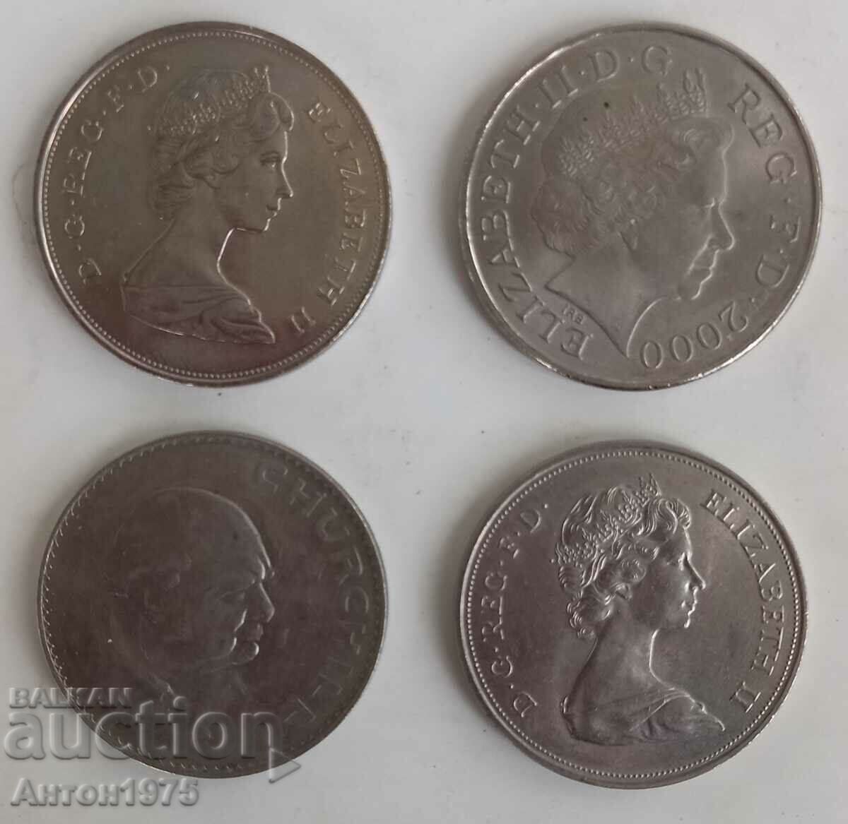 4. pcs of coins
