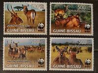 Гвинея Бисау 2008 WWF Фауна/Антилопи 6€ MNH