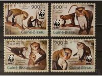 Guineea Bissau 2013 WWF Fauna/Maimuțe 9€ MNH