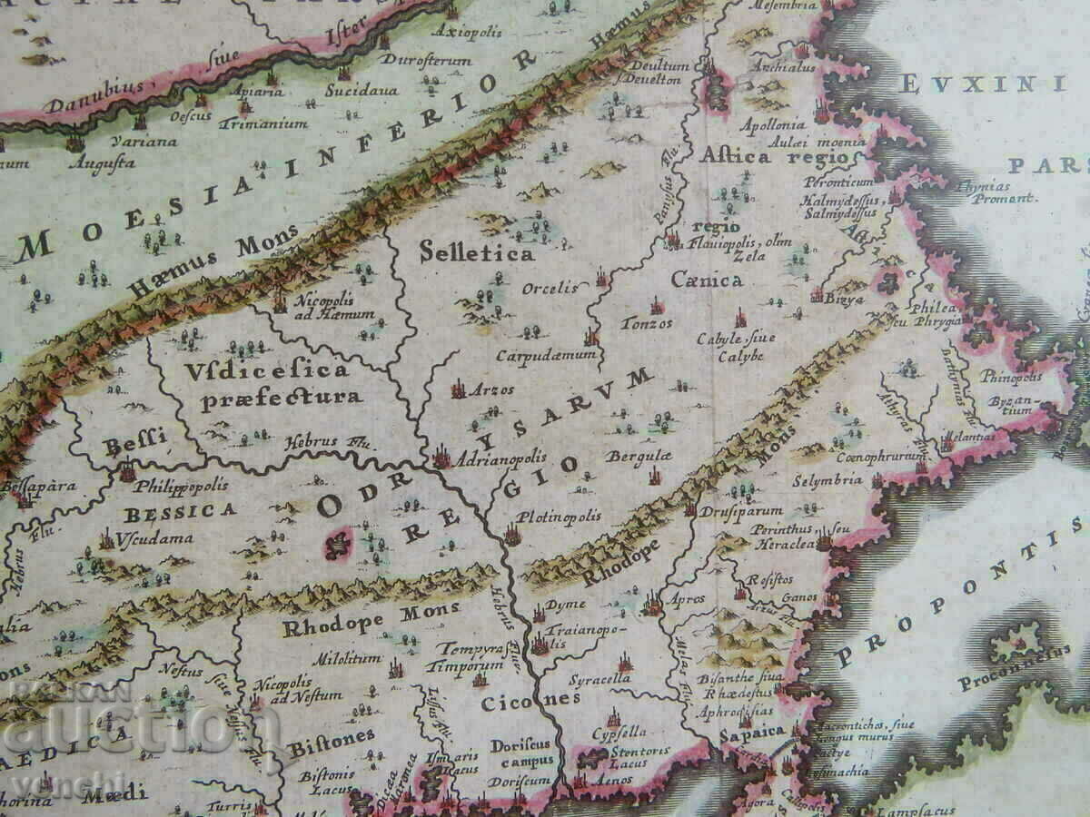 MAP - ANCIENT THRACIA -1731 - COPY with price 9.99 BGN | € 5.11 MAP - ANCIENT THRACIA -1731 - COPY with price 9.99 BGN | € 5.11