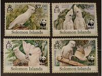 Solomon Islands 2013 WWF Fauna/Birds €8 MNH