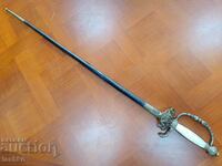 Old saber, sword