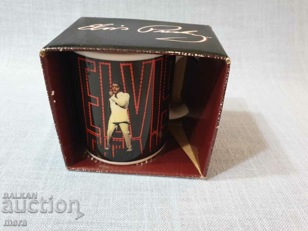 Original porcelain mug, mug with Elvis Presley - 5 Original porcelain mug, mug with Elvis Presley - 5