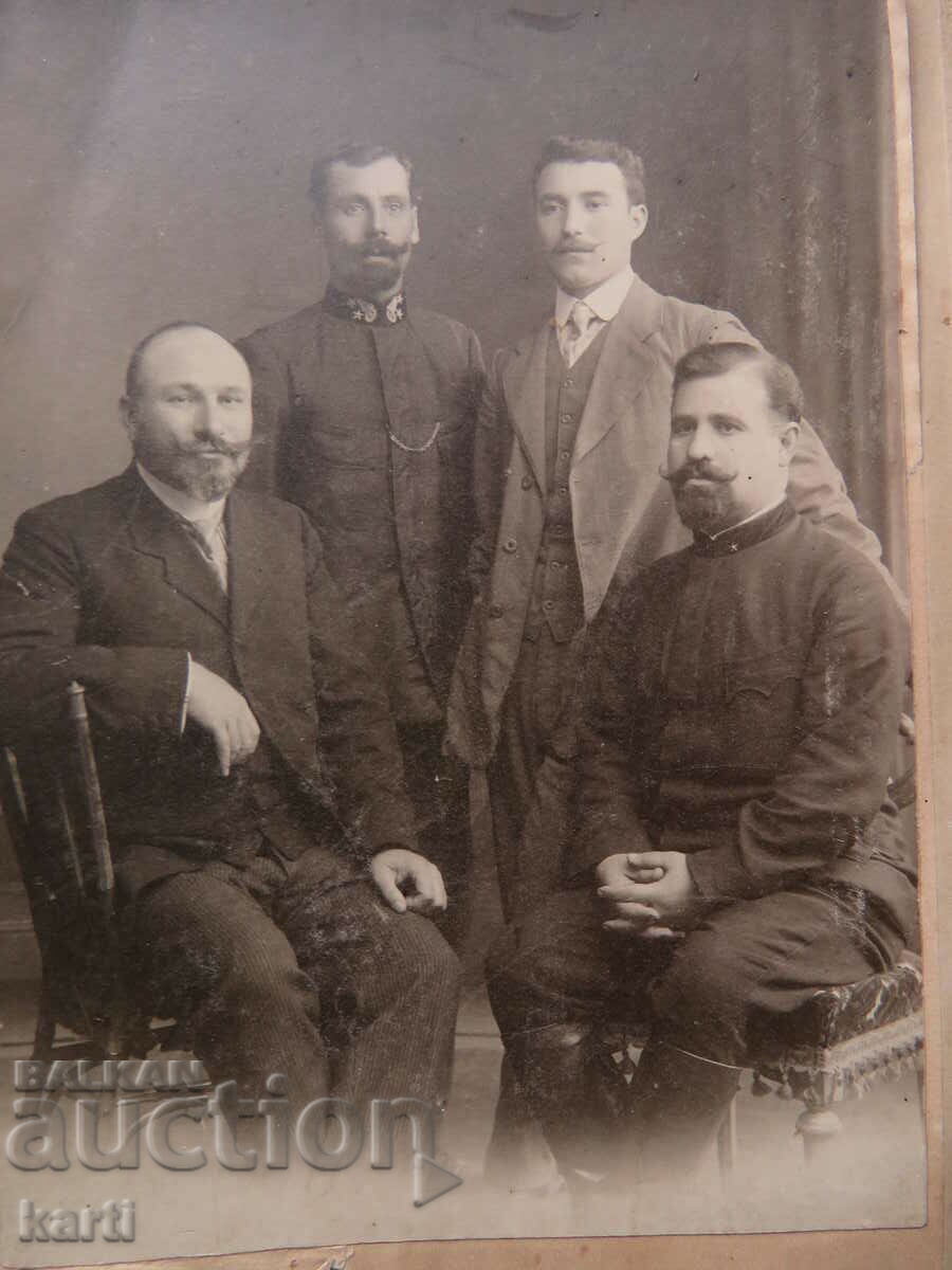 OLD PHOTO - CARDBOARD - A. VLADIKOV - SOFIA - LARGE OLD PHOTO - CARDBOARD - A. VLADIKOV - SOFIA - LARGE