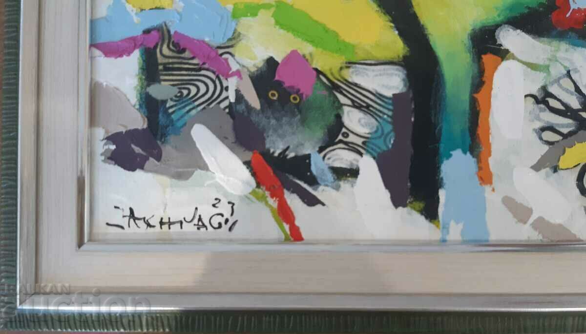 Παράδοση Πίνακας του Ivan Yakhnadzhiev Τοπίο 14 λαδομπογιές Παράδοση Πίνακας του Ivan Yakhnadzhiev Τοπίο 14 λαδομπογιές