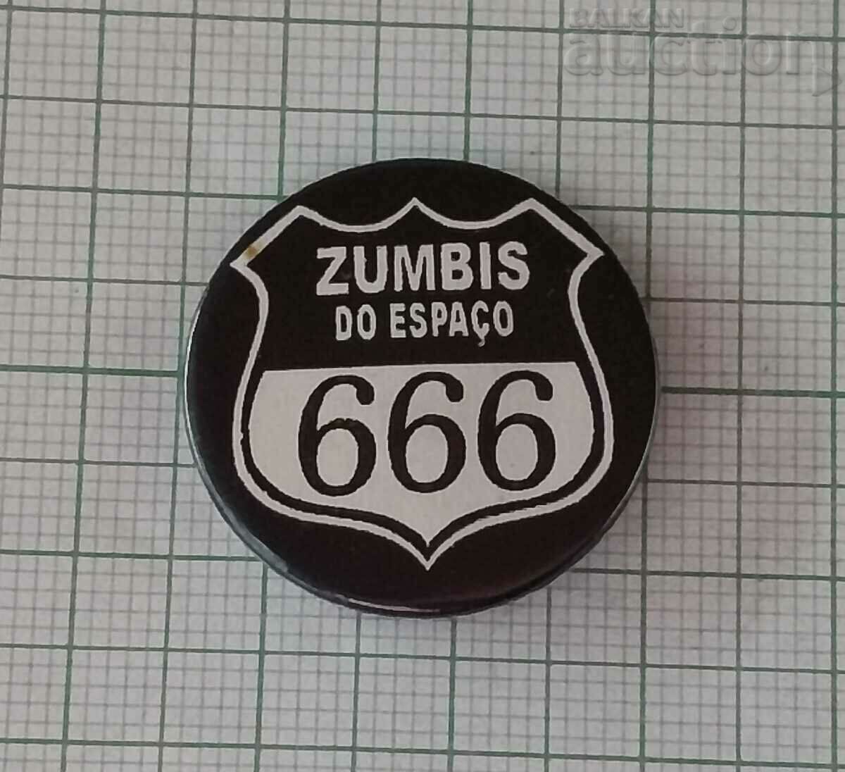 Auction Zumbis do Espaço METAL MUSIC BADGE Auction Zumbis do Espaço METAL MUSIC BADGE