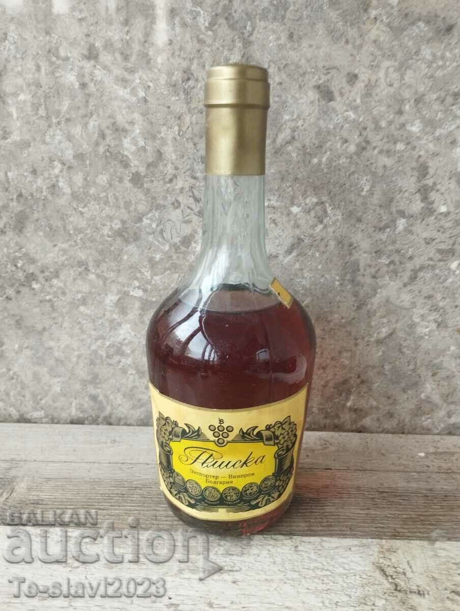 Соц Алкохол Коняк Плиска -бутилка ,за износ