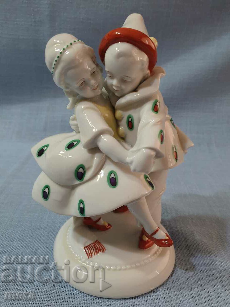Antique porcelain figure-Katzhütte-Thuringia
