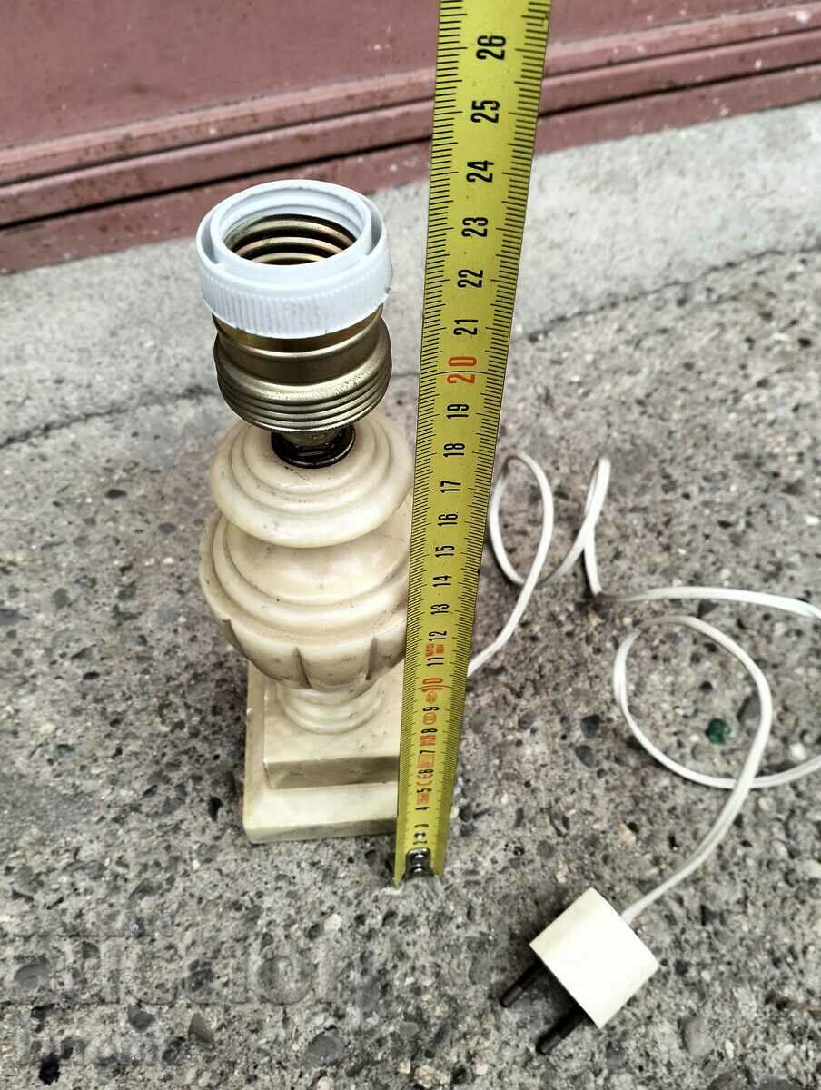 Antique marble lamp with price 109.99 BGN | € 56.24 Antique marble lamp with price 109.99 BGN | € 56.24