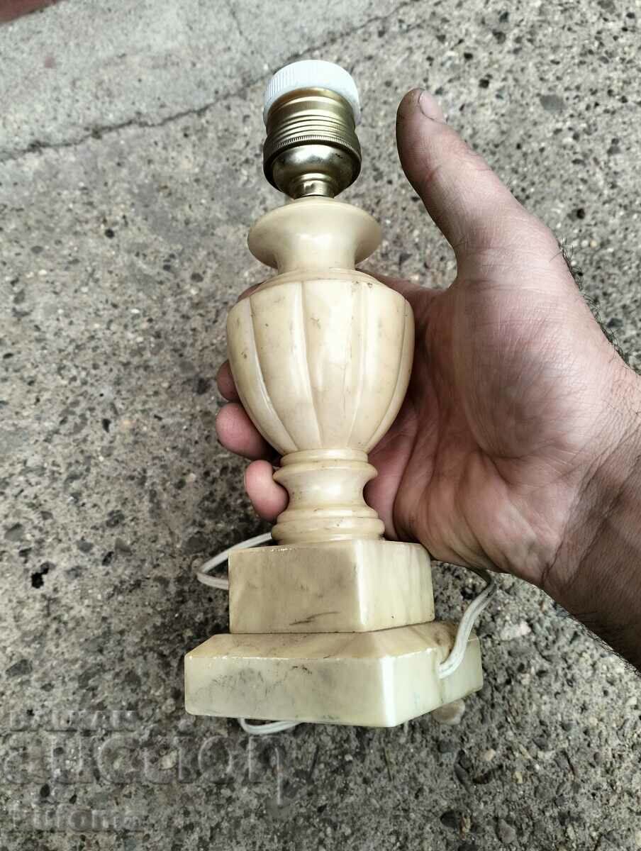 Delivery of Antique marble lamp Delivery of Antique marble lamp