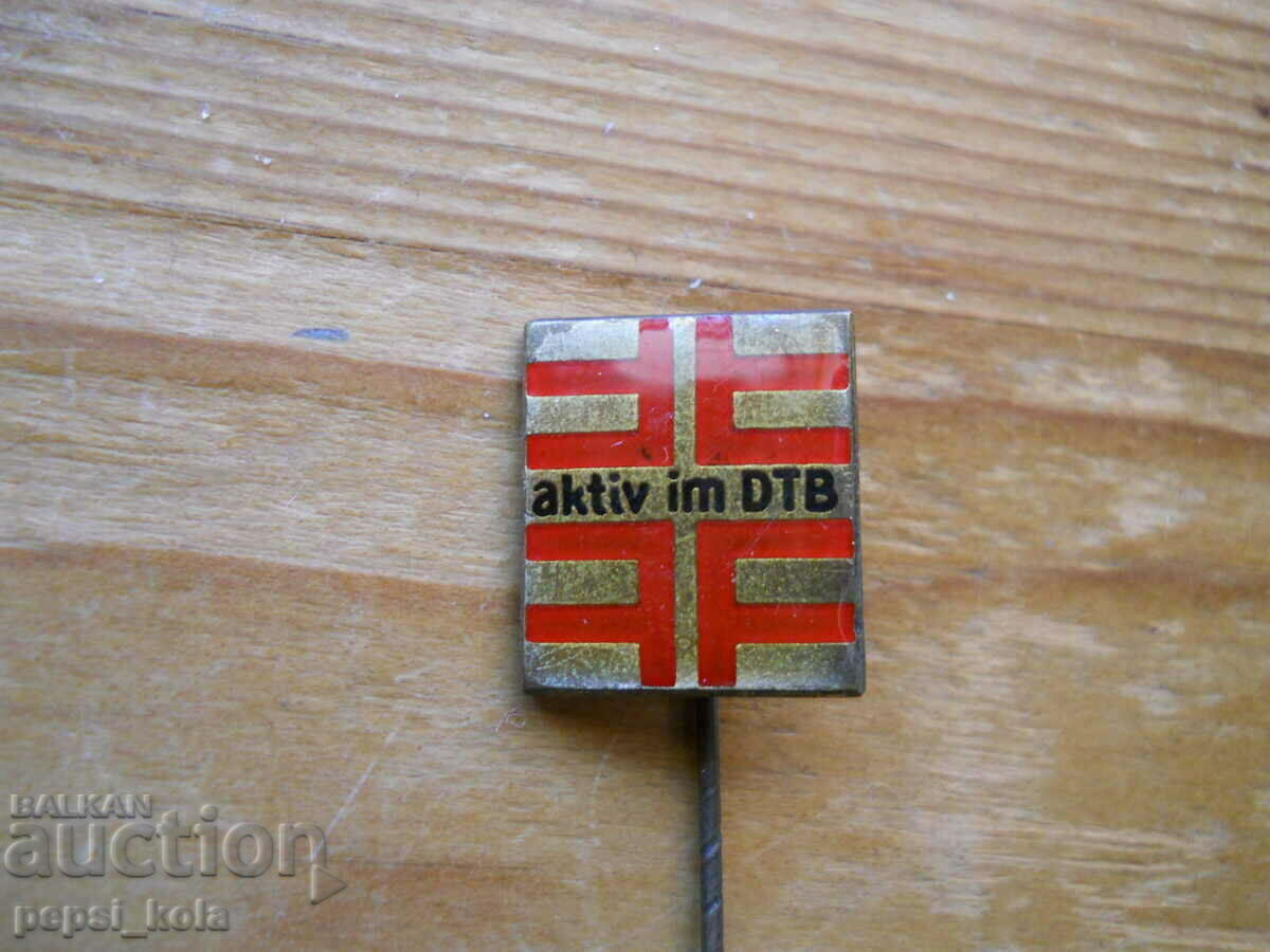 badge "DTV" - travel agency - Germany
