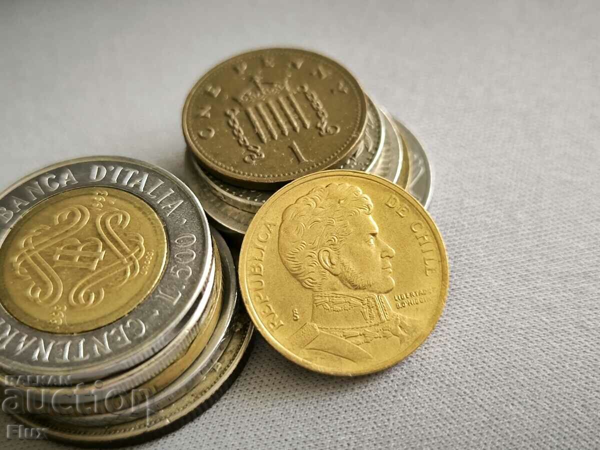 Coin - Chile - 10 pesos | 1997 with price 2.00 BGN | € 1.02 Coin - Chile - 10 pesos | 1997 with price 2.00 BGN | € 1.02