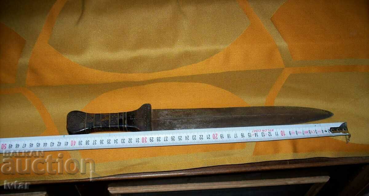 Old large dagger, cleaver, sword - 6