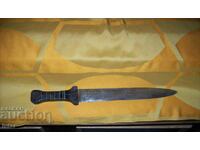 Old large dagger, cleaver, sword