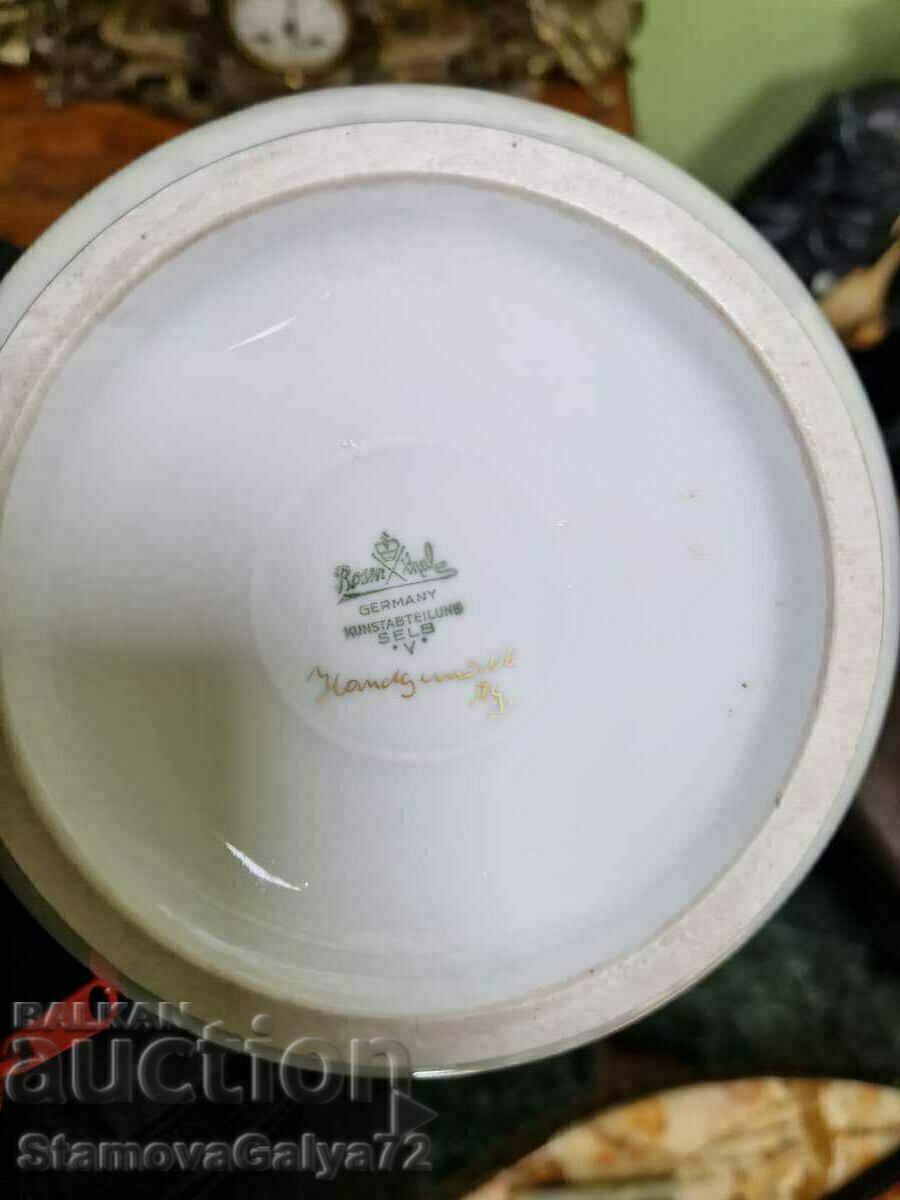 Unique Large Antique German Rosenthal Porcelain Vase - 7 Unique Large Antique German Rosenthal Porcelain Vase - 7