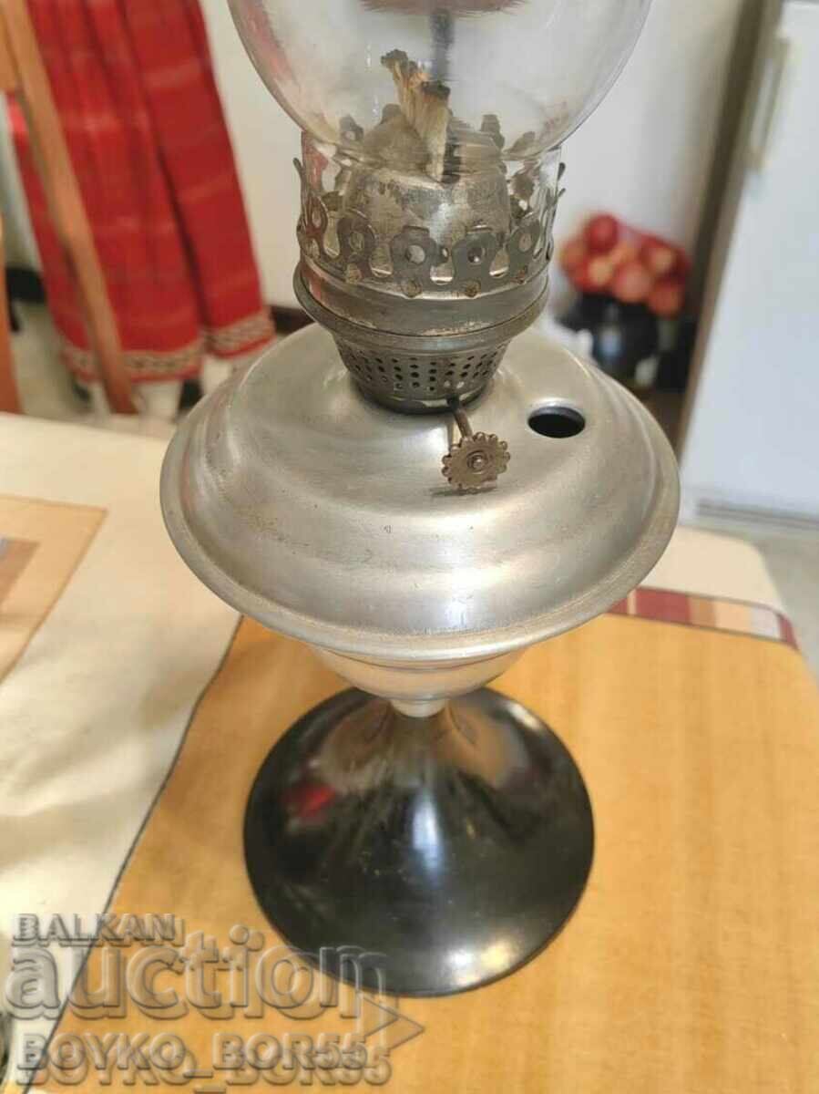 Functional Large Old Kerosene Lamp without a Glass Shade with price 57.00 BGN | € 29.14 Functional Large Old Kerosene Lamp without a Glass Shade with price 57.00 BGN | € 29.14