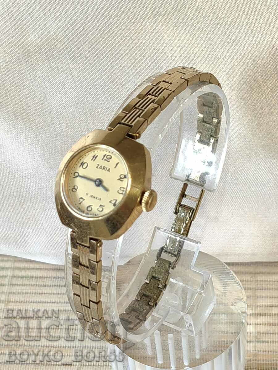 Russian USSR Gold Plated Ladies Watch with price 67.00 BGN | € 34.26 Russian USSR Gold Plated Ladies Watch with price 67.00 BGN | € 34.26