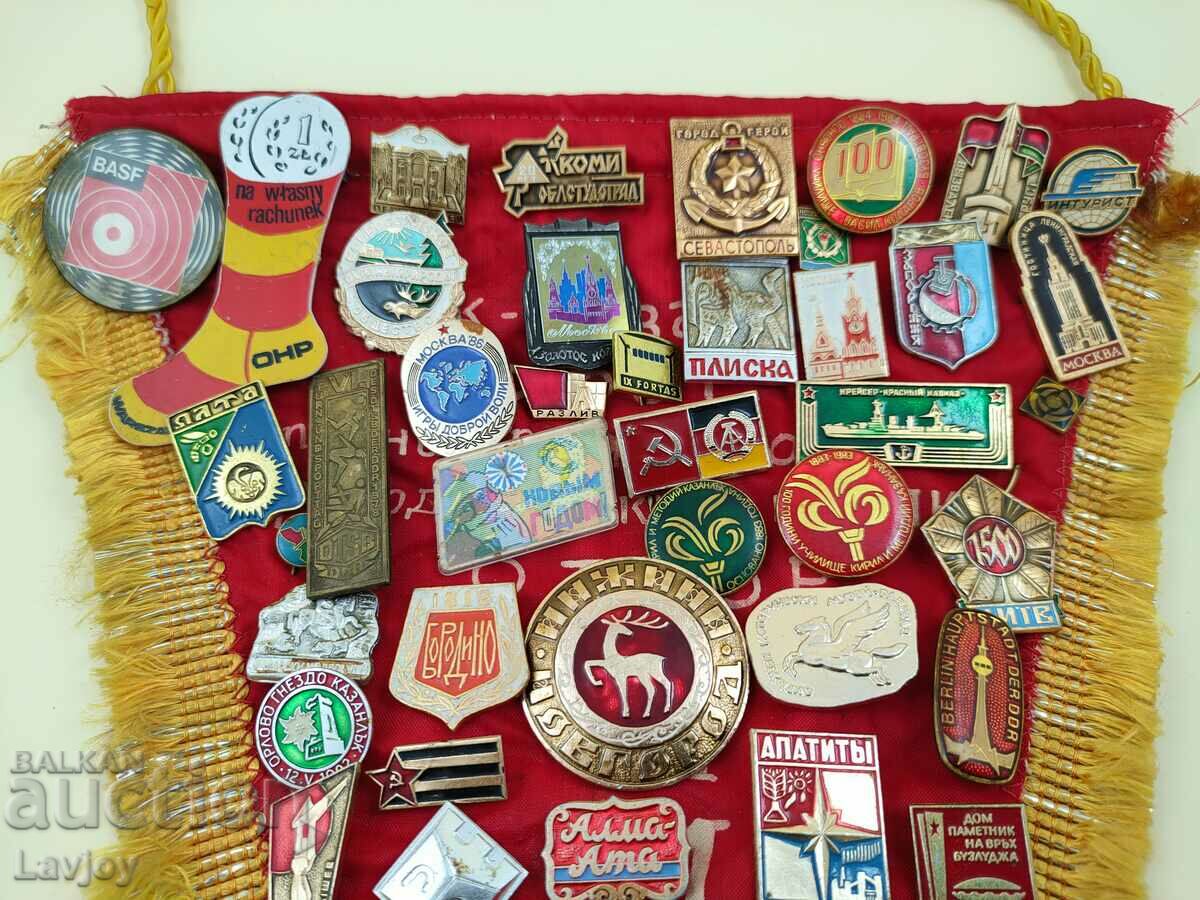 Flag badges over 60 pieces with price 50.00 BGN | € 25.56