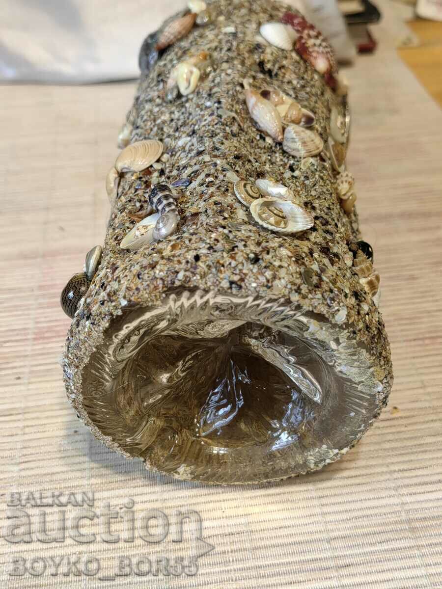 Large Old Sea Bottle - 5