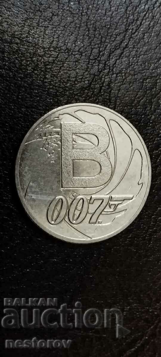 "AGENT 007" ANNIVERSARY COIN GREAT BRITAIN