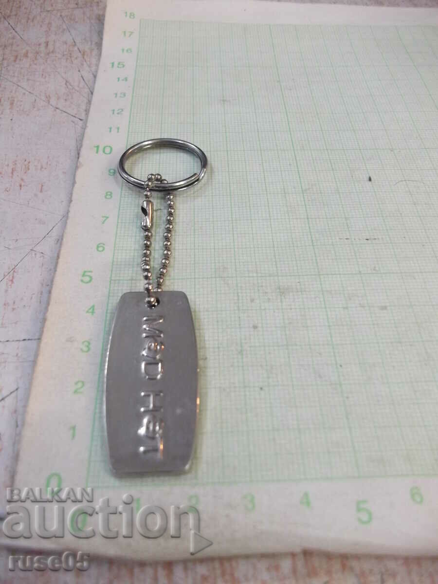 "MAD HAT" keychain with price 3.00 BGN | € 1.53