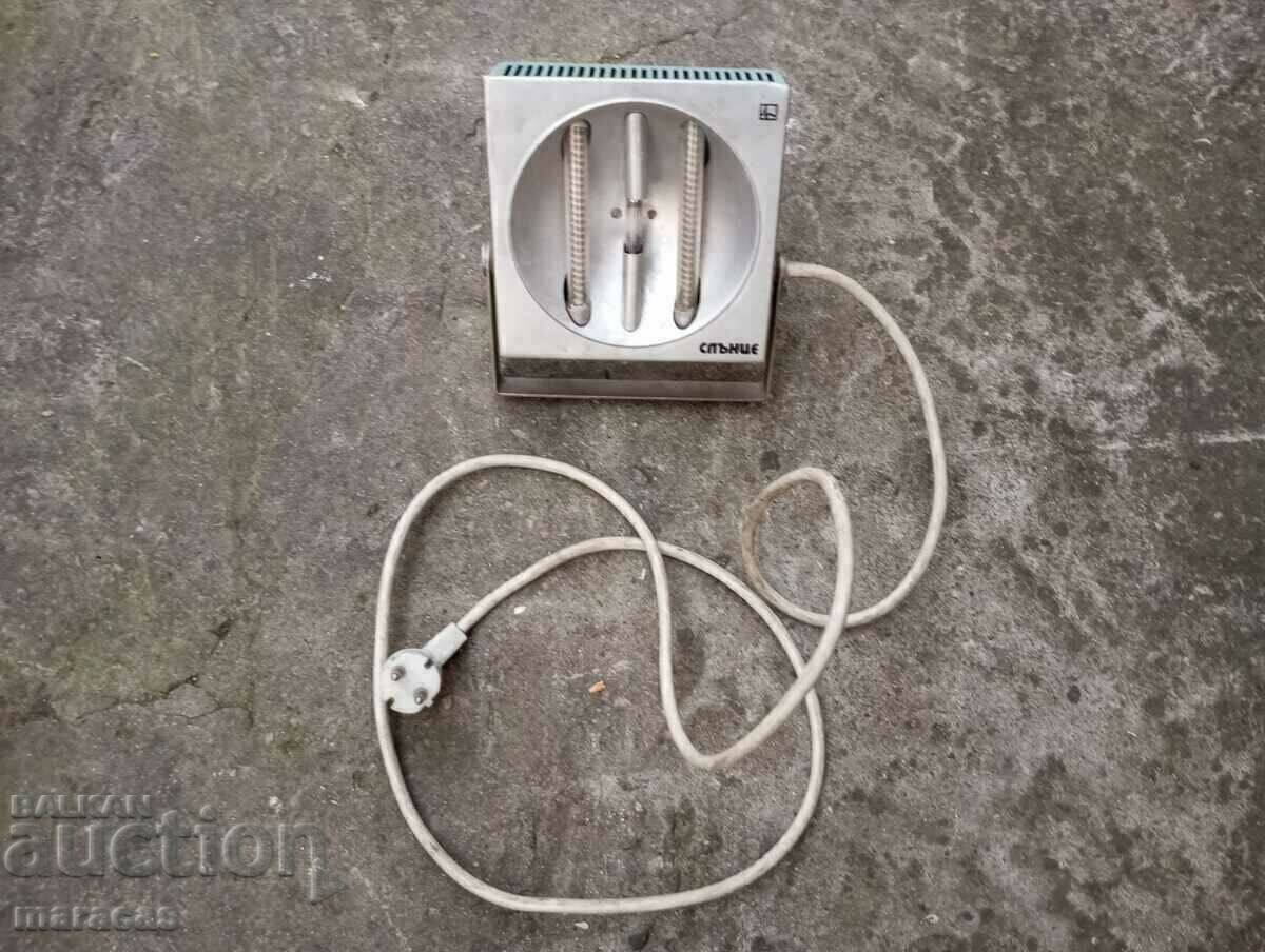 Παλιά El .σόμπα με υπεριώδη ακτινοβολία