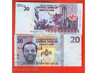 SWAZILAND SWAZILAND 20 issue - issue 2017 NEW UNC