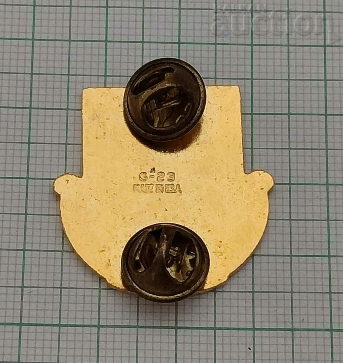 DEFENSE LANGUAGE INSTITUTE CALIFORNIA USA LOGO MARK with price 22.00 BGN | € 11.25