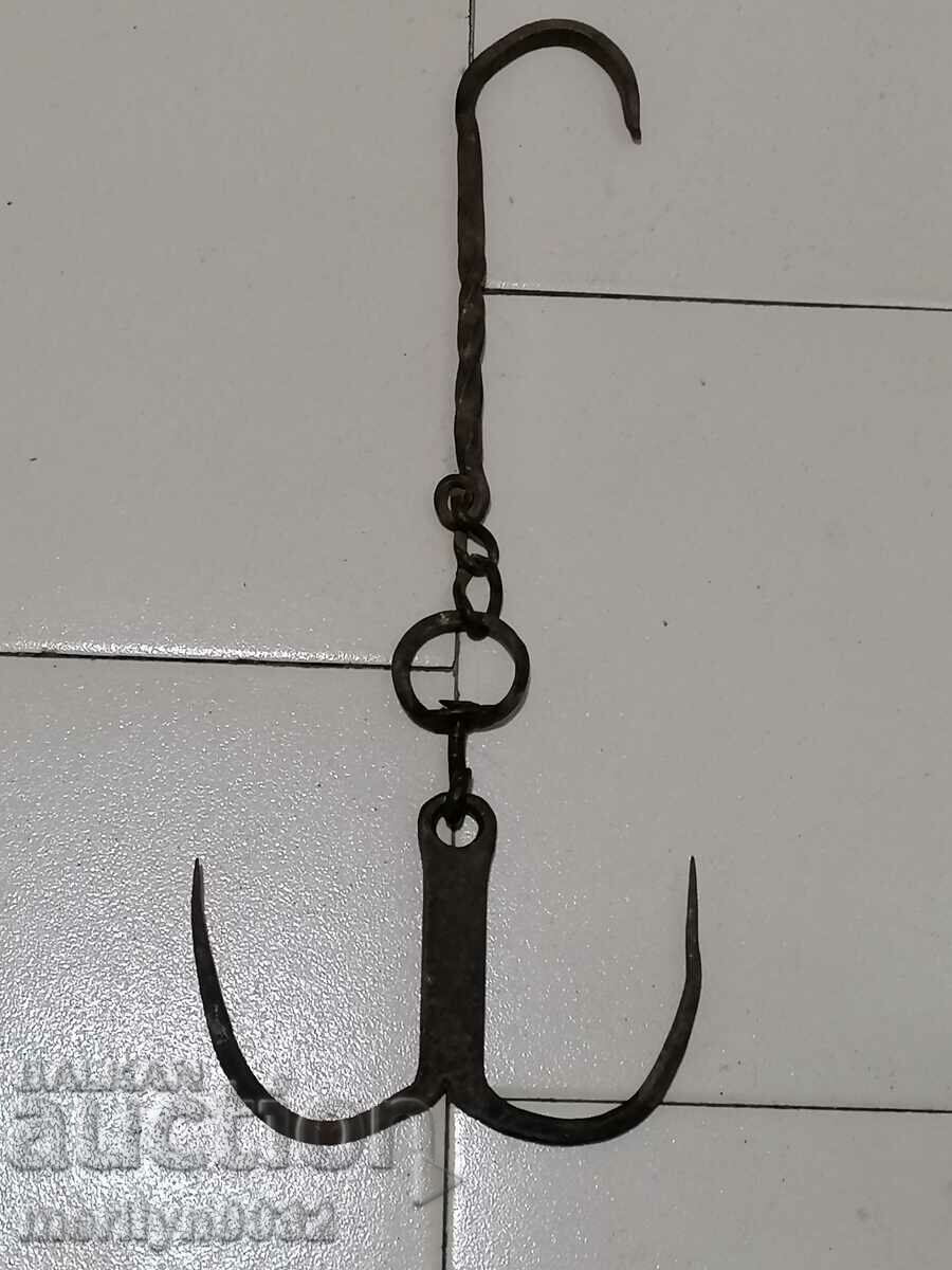 Αντίκα σφυρήλατο γάντζο για ξύσιμο, γάντζος - 7 Αντίκα σφυρήλατο γάντζο για ξύσιμο, γάντζος - 7