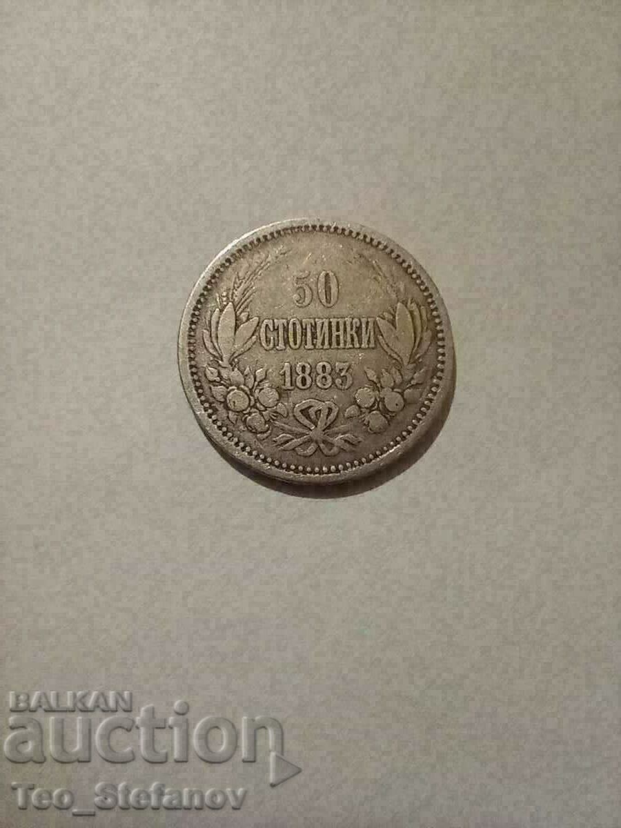 50 σεντς 1883