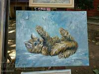Painting "Kitten"