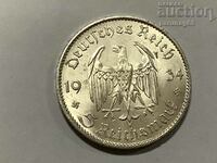Γερμανία - Τρίτο Ράιχ 5 Reichsmarks 1934 F