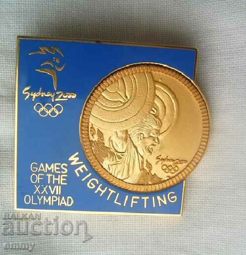 Insigna Olimpică, Haltere, Jocurile Olimpice de la Sydney 2000